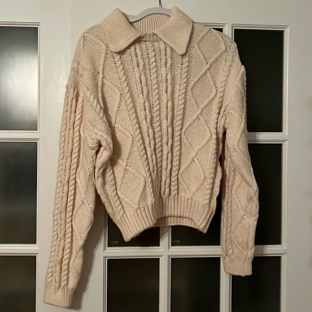 Collared sweater